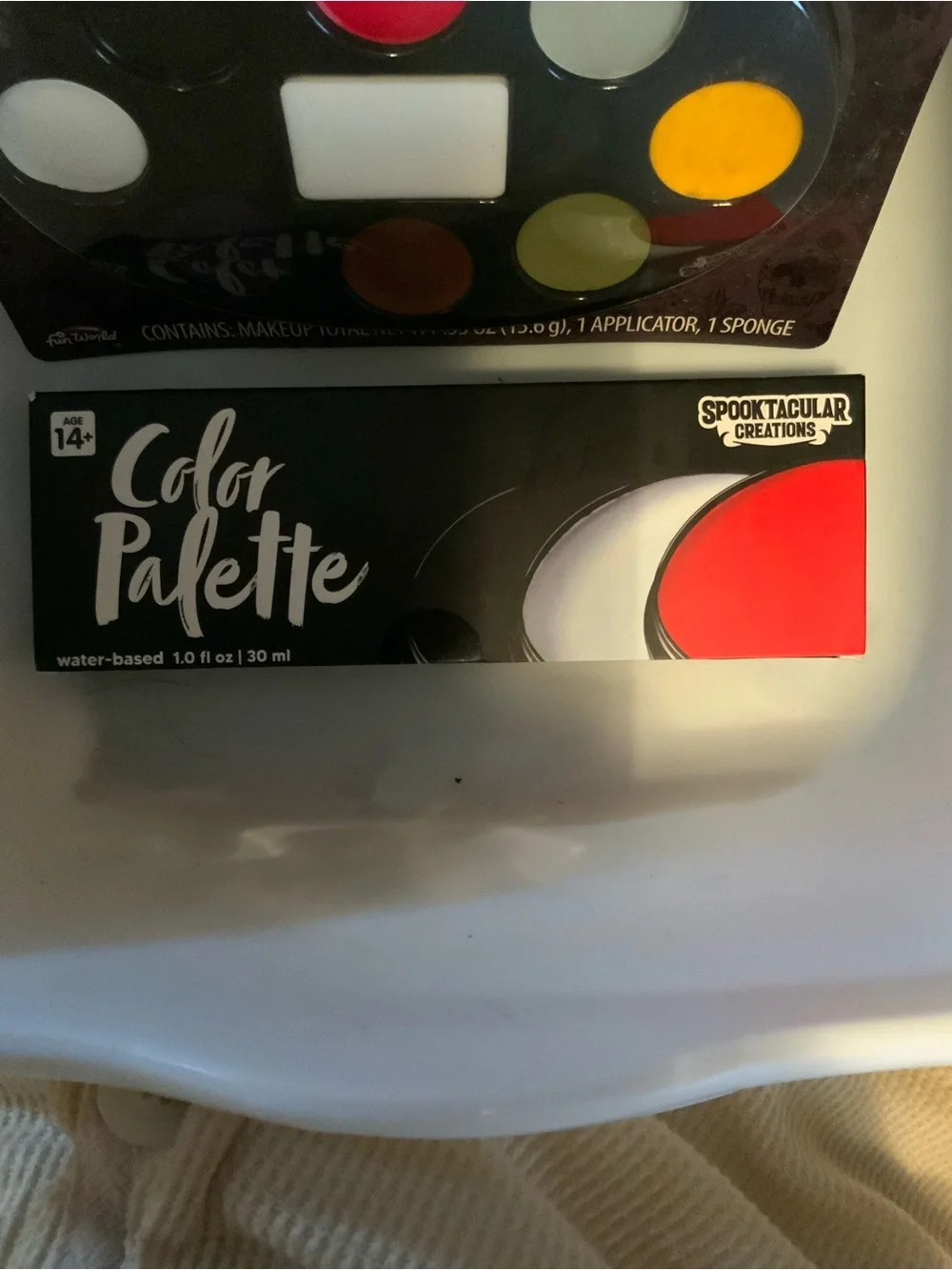 11 sets - 8 colors Horror Makeup Color Palette plus 3 color palette